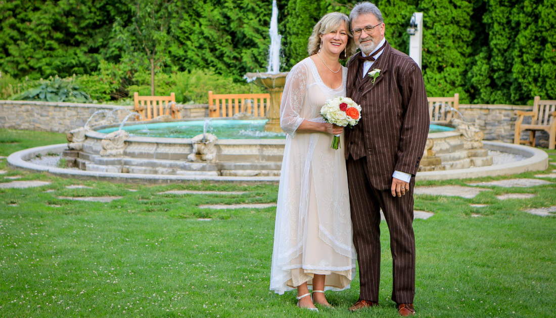 Nataya Dress Review Susan and Bill s Timeless Wedding Tale