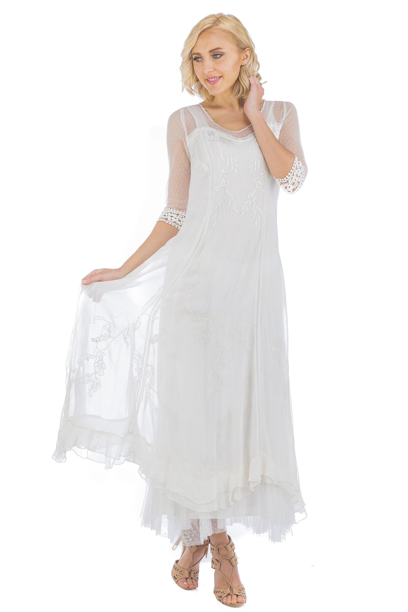 Nataya CL-068 Celine Wedding Gown in Ivory
