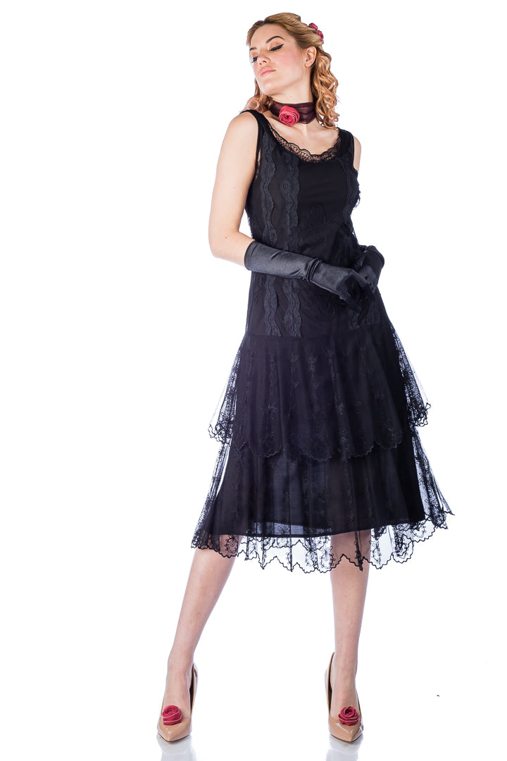 Nataya Eva AL-282 Dress in Black
