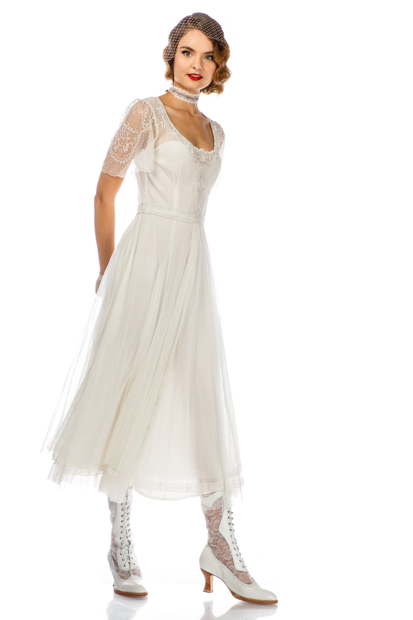 Vintage Ivory Bridal Set