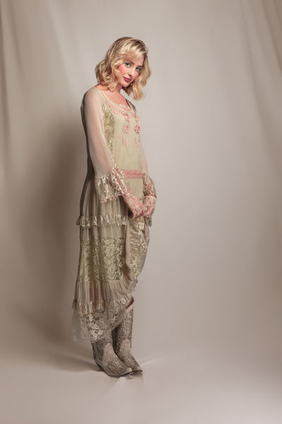 Blossom Creek Ethereal Dress in Sage by Nataya