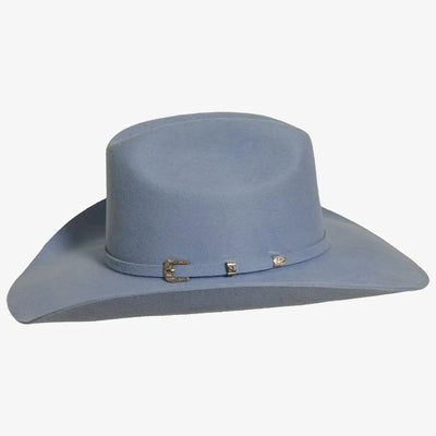 Cattleman | Womens Felt Cowgirl Hat with Western Hat Band in Blue
