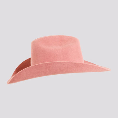 Cattleman | Womens Felt Cowgirl Hat with Western Hat Band in Pink