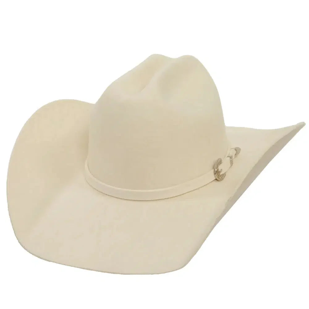 Cattleman White | Womens Felt White Cowgirl Hat in White