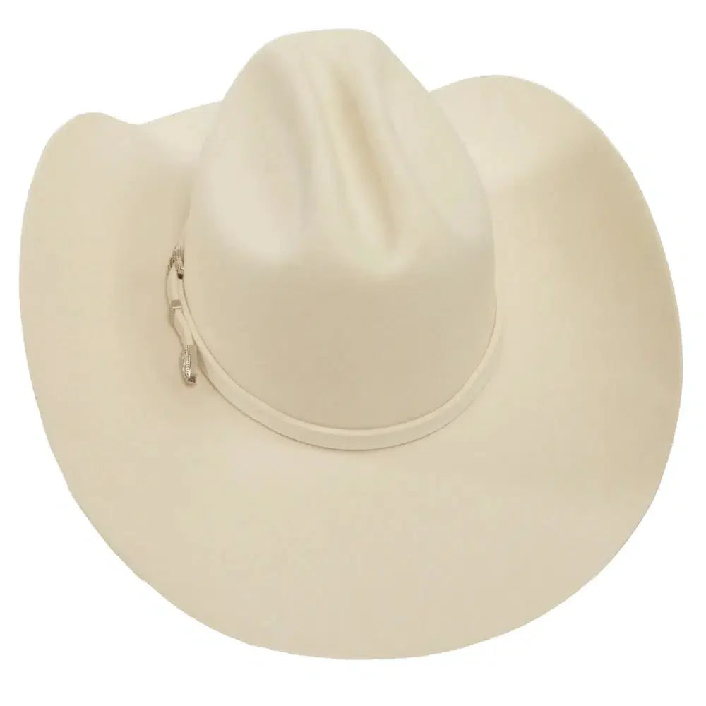 Cattleman White | Womens Felt White Cowgirl Hat in White
