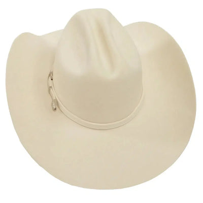 Cattleman White | Womens Felt White Cowgirl Hat in White