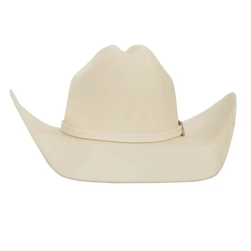 Cattleman White | Womens Felt White Cowgirl Hat in White