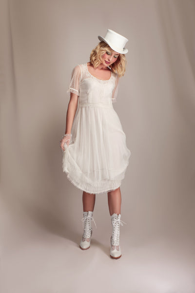 Celeste Moonlite Mirage Dress in Ivory by Nataya