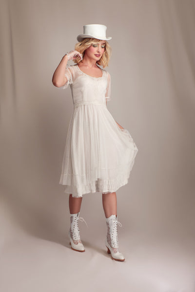 Celeste Moonlite Mirage Dress in Ivory by Nataya