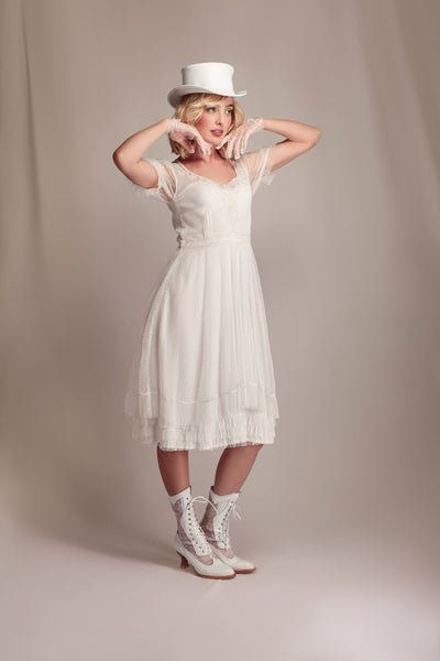 Celeste Moonlite Mirage Dress in Ivory by Nataya