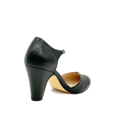 Goldie 1920s Party Heels in Black