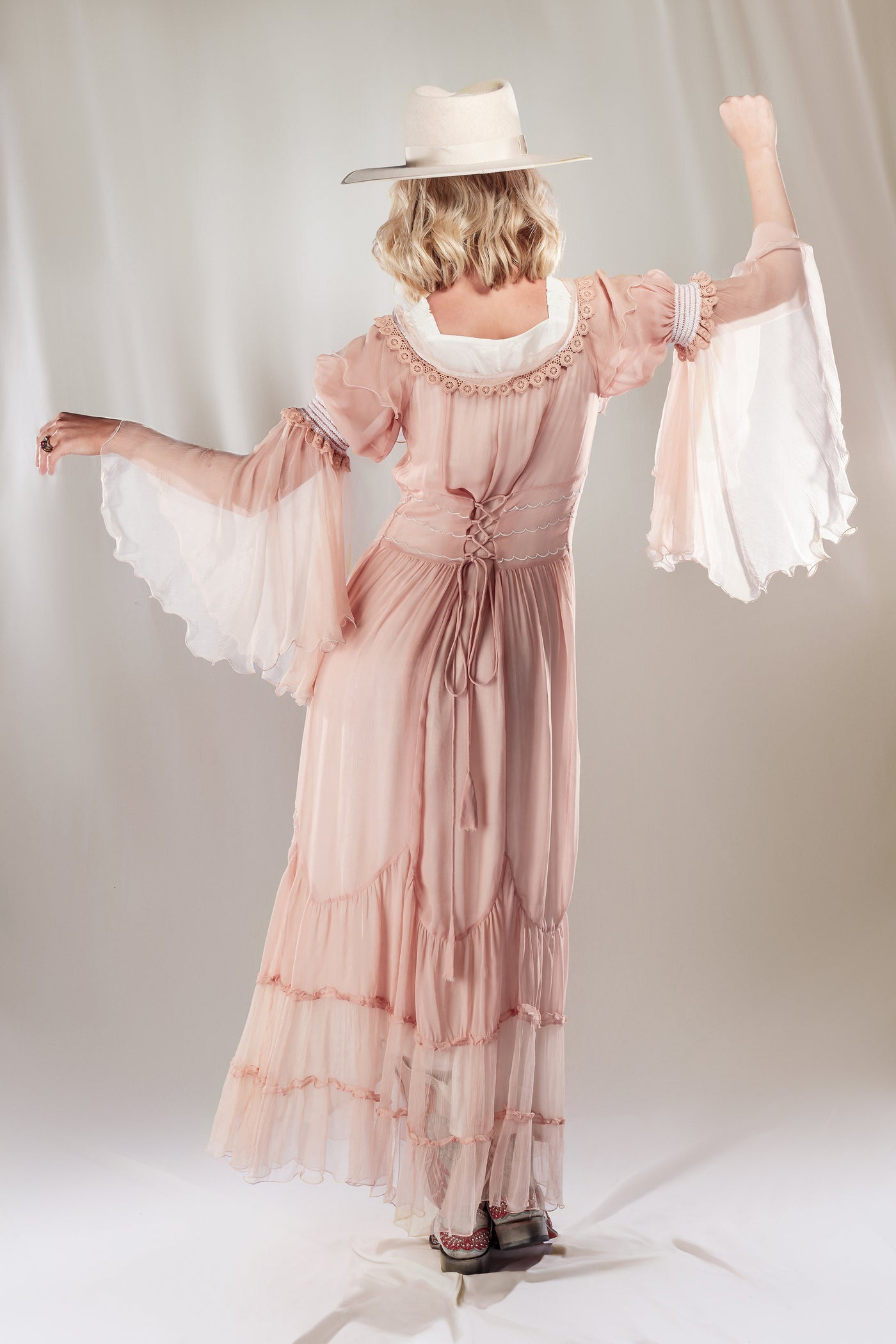 Lila Desert Rose Dress in Dusty Rose by Nataya