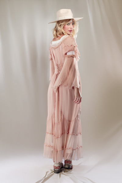 Lila Desert Rose Dress in Dusty Rose by Nataya