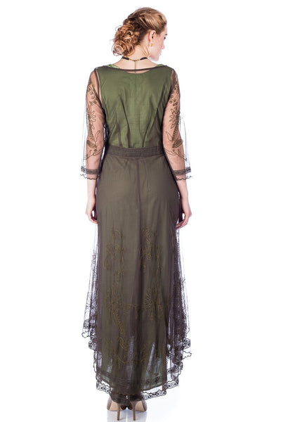 Nataya 40163 Downton Abbey Emerald Tea Party Gown