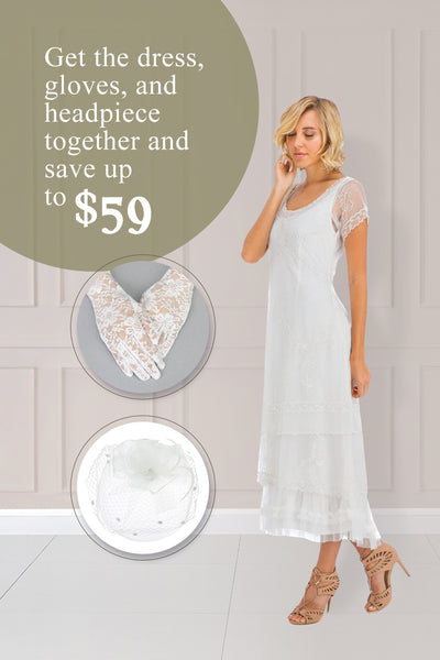Ivory Romance Bridal Set