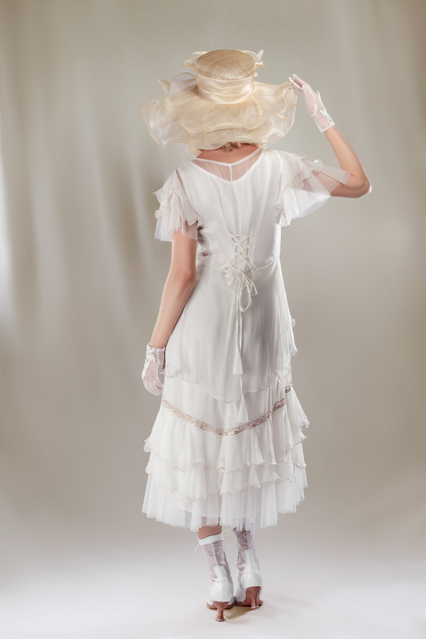 Phoenix Whispering Sands Dress in Ivory by Nataya