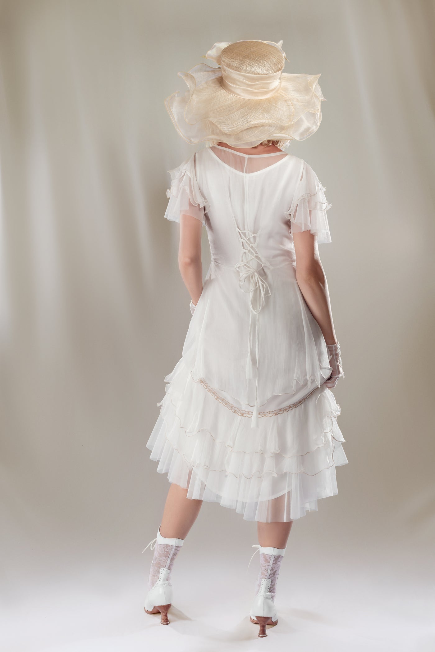 Phoenix Whispering Sands Dress in Ivory by Nataya