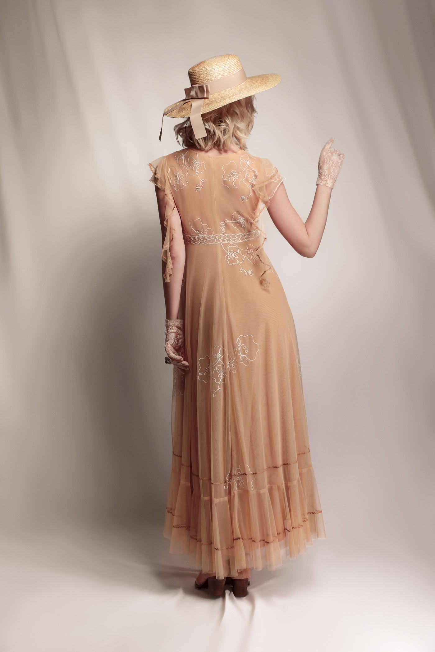 Savannah Desert Breeze Dress in Gold by Nataya