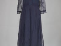 Nataya 40163 Downton Abbey Tea Party Gown in Royal Blue