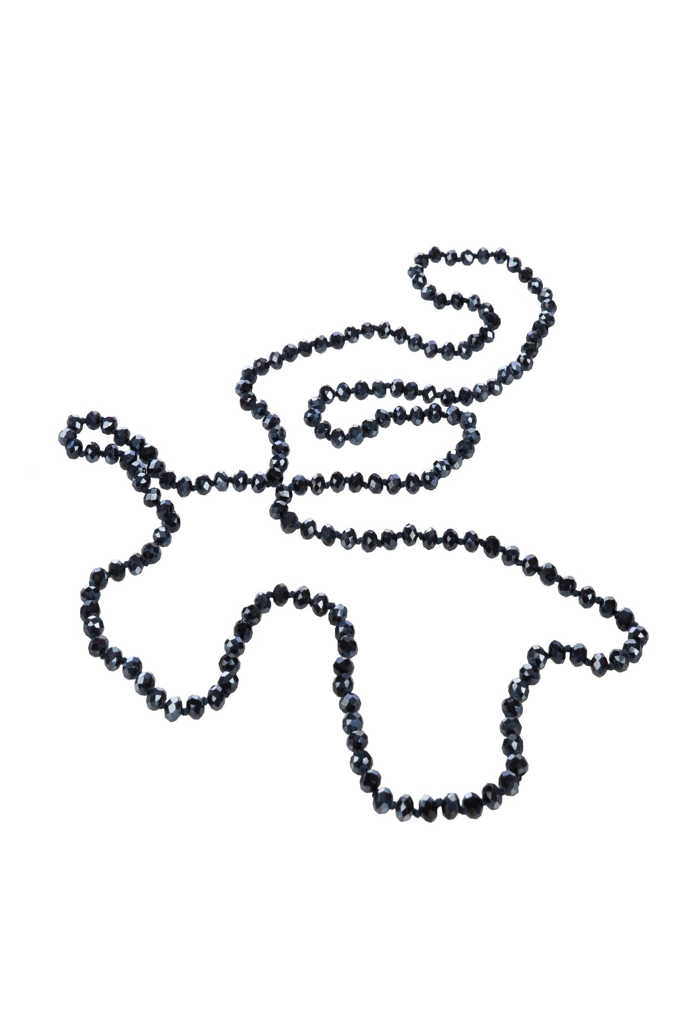 Jazz Age Statement Necklace in Jet