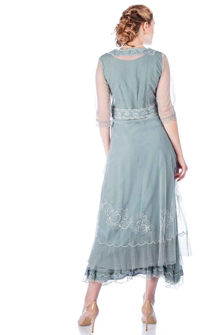 Nataya Onegin 40701 Aqua Dress