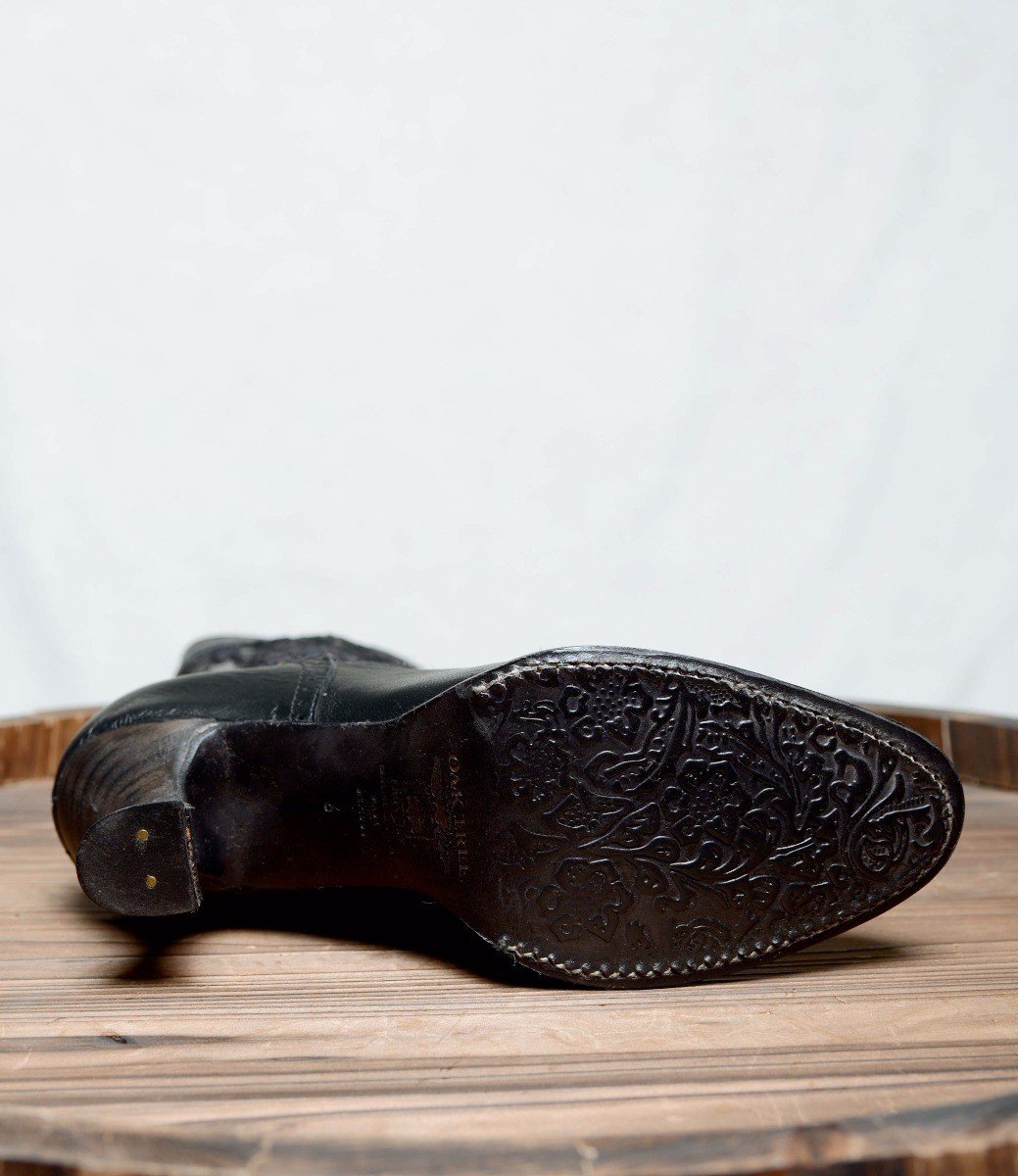 Jennie Victorian Boots in Black