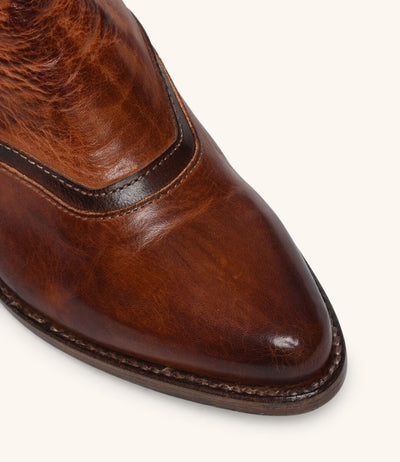 Basanti Boots in Cognac