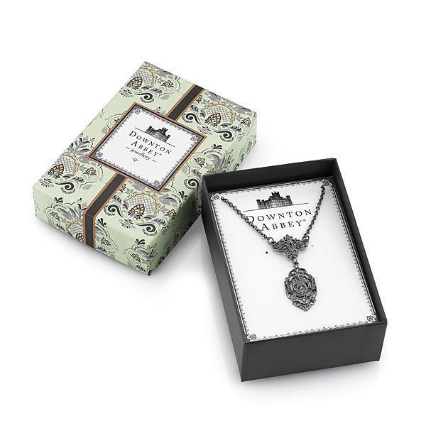 DOWNTON ABBEY BLACK DROP NECKLACE