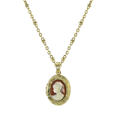 DOWNTON ABBEY IVORY CAMEO NECKLACE