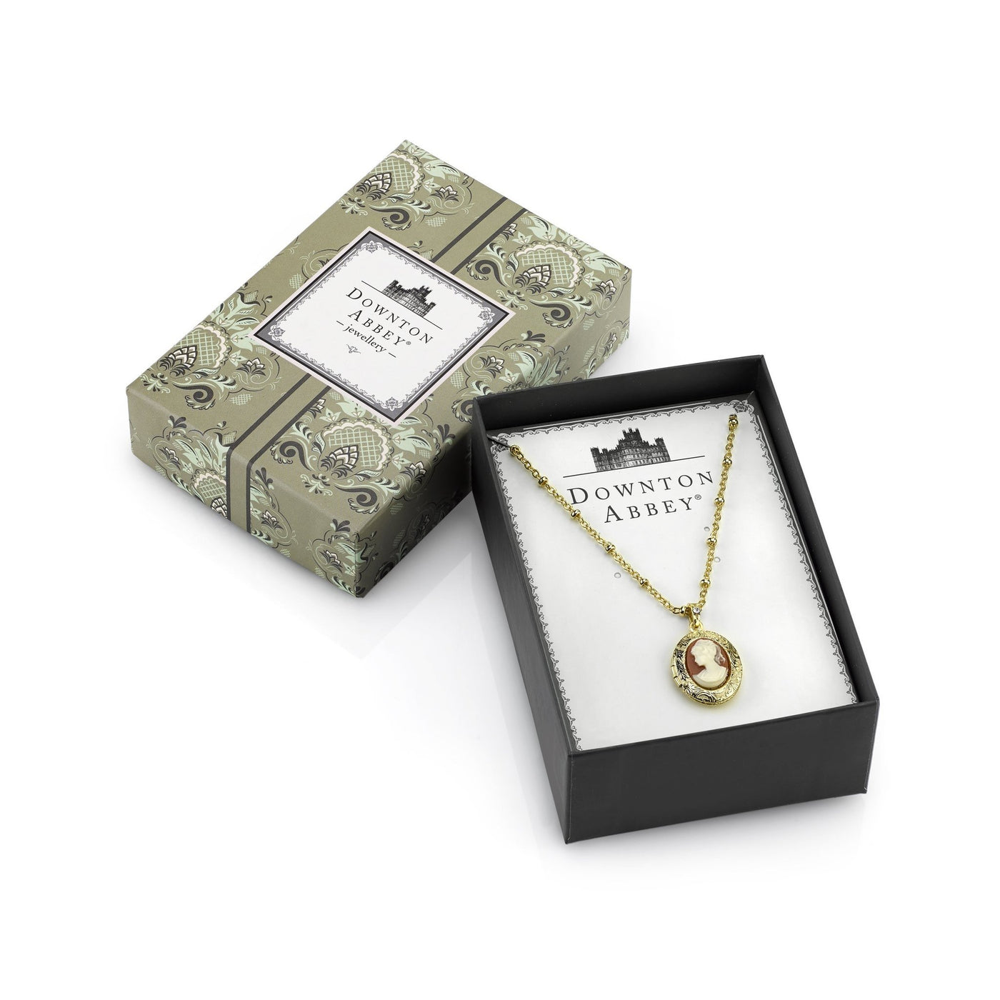DOWNTON ABBEY IVORY CAMEO NECKLACE