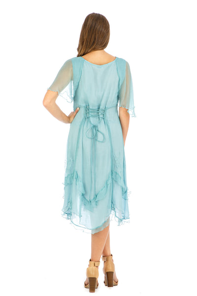 Nataya Jacqueline AL-241 Turquoise Dress