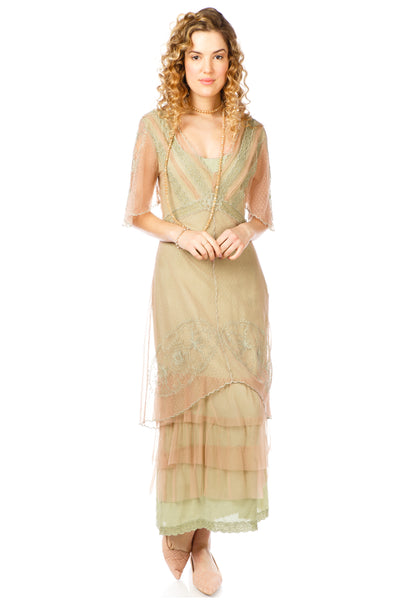 Nataya 40827 Golden Hour Dress in Sage