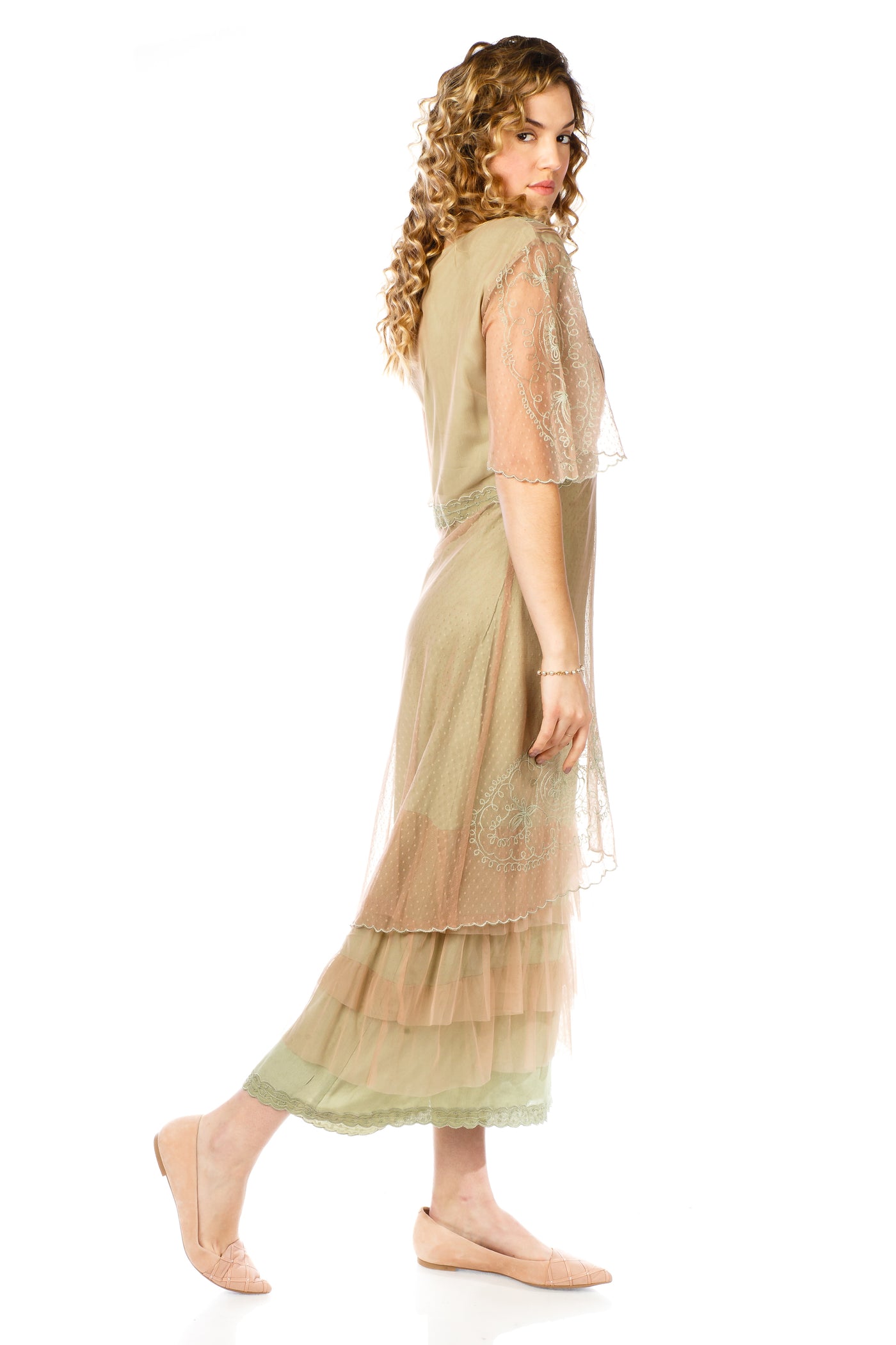 Nataya 40827 Golden Hour Dress in Sage