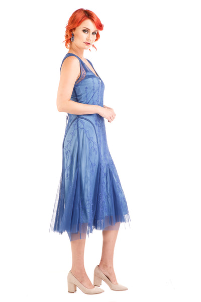 Nataya Jackie AL-281 Periwinkle Dress