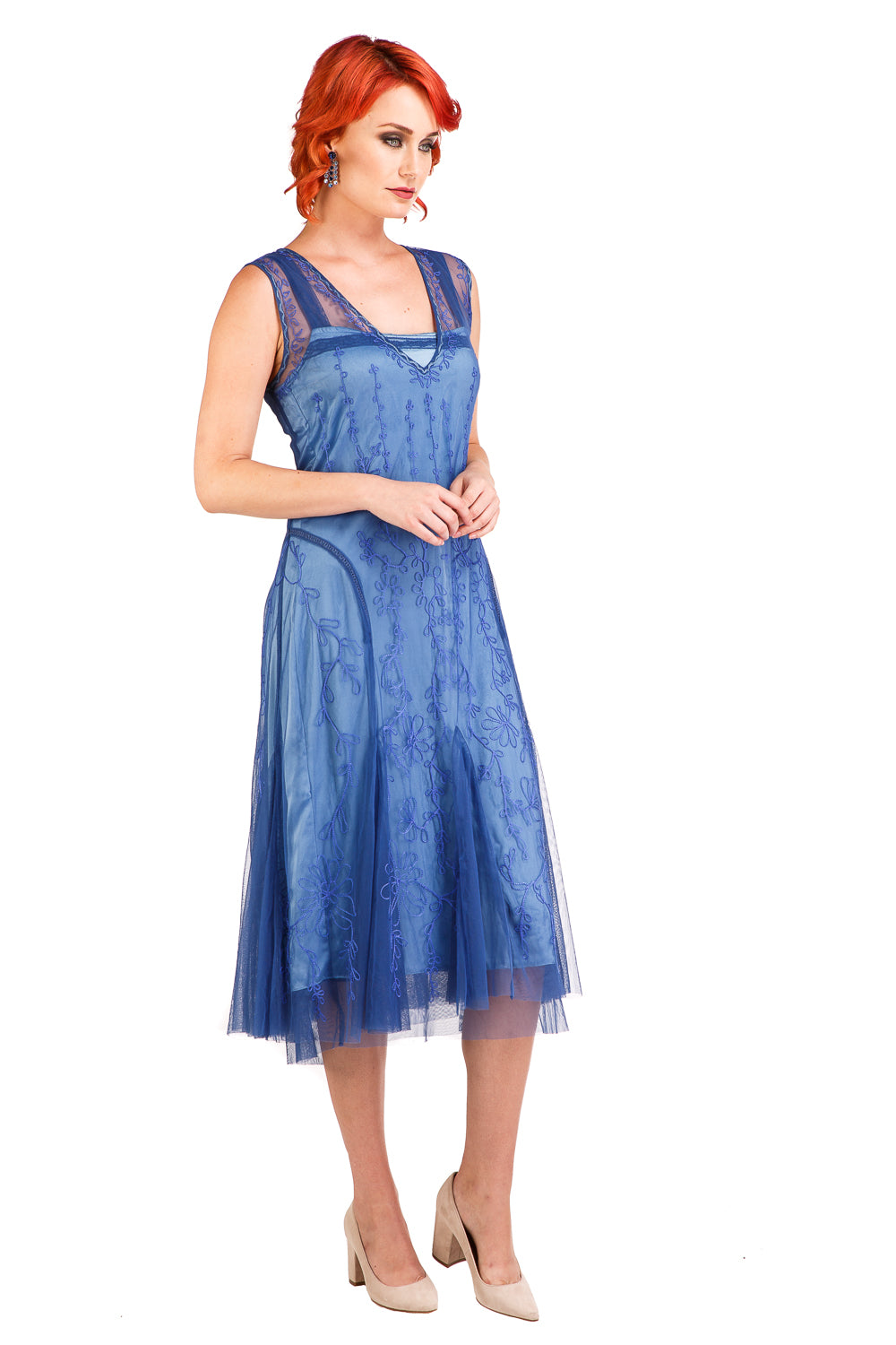 Nataya Jackie AL-281 Periwinkle Dress