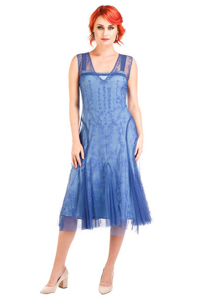 Nataya Jackie AL-281 Periwinkle Dress