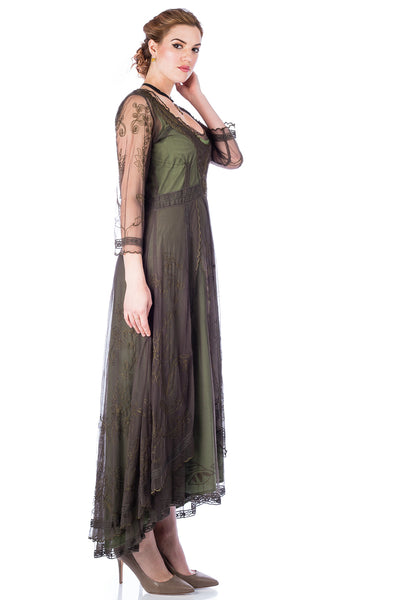 Nataya 40163 Downton Abbey Emerald Tea Party Gown