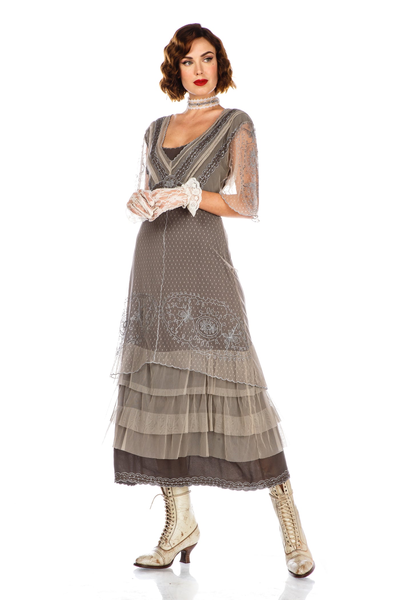 Nataya 40827 Golden Hour Dress in Slate