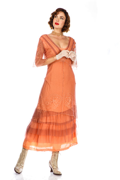 Nataya 40827 Golden Hour Dress in Grapefruit Rose