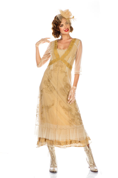 Nataya Onegin 40701 Gold Dress