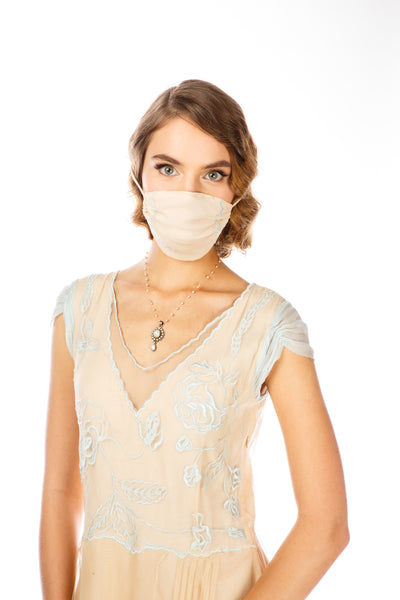 Breathable Dressy Face Mask in Nude Mint by Nataya