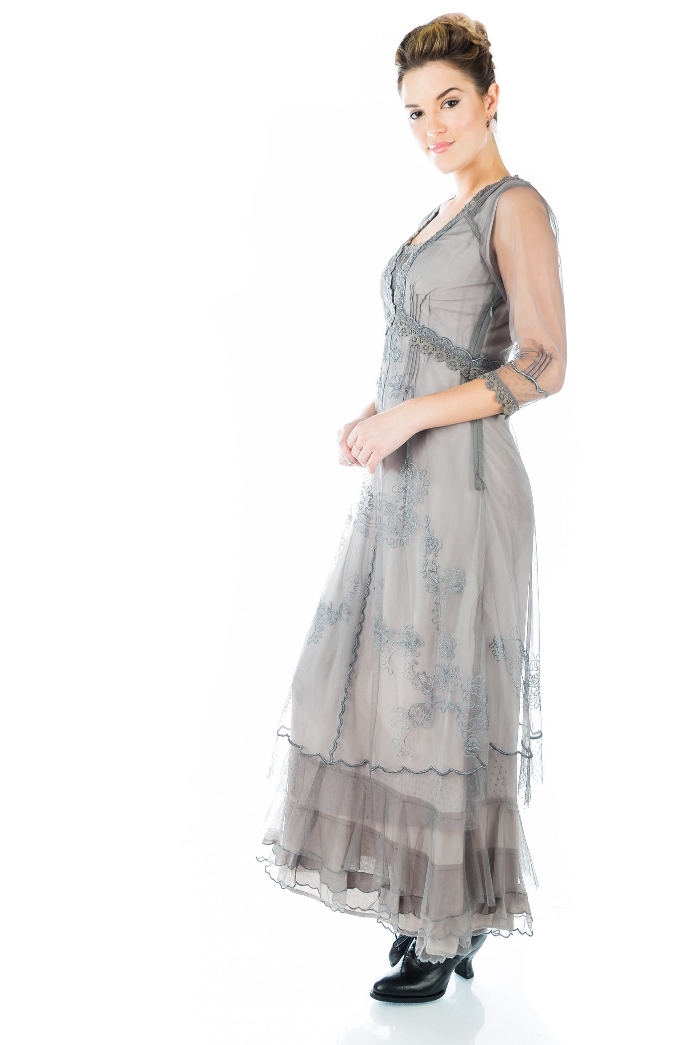 Nataya Audrey CL-407 Smoke Gown