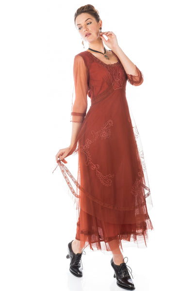 Nataya Samantha CL-163 Paprika Dress