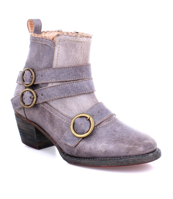 Bady Modern Victorian Boots in Alkaline Rustic by Oak Tree Farms