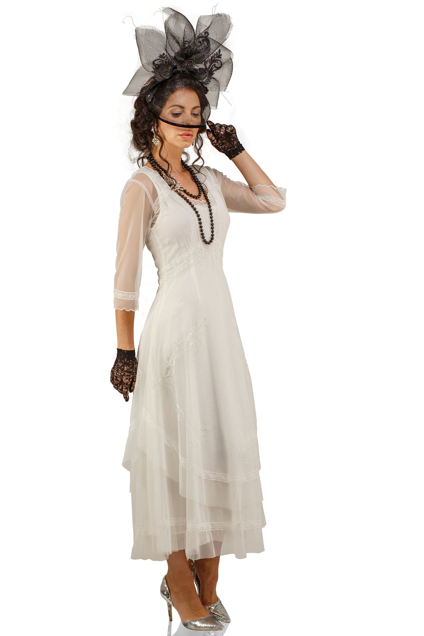 Nataya Samantha CL-163 Ivory Dress