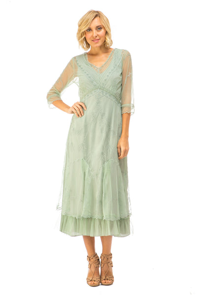 Nataya Sophia CL-509 Moss Dress