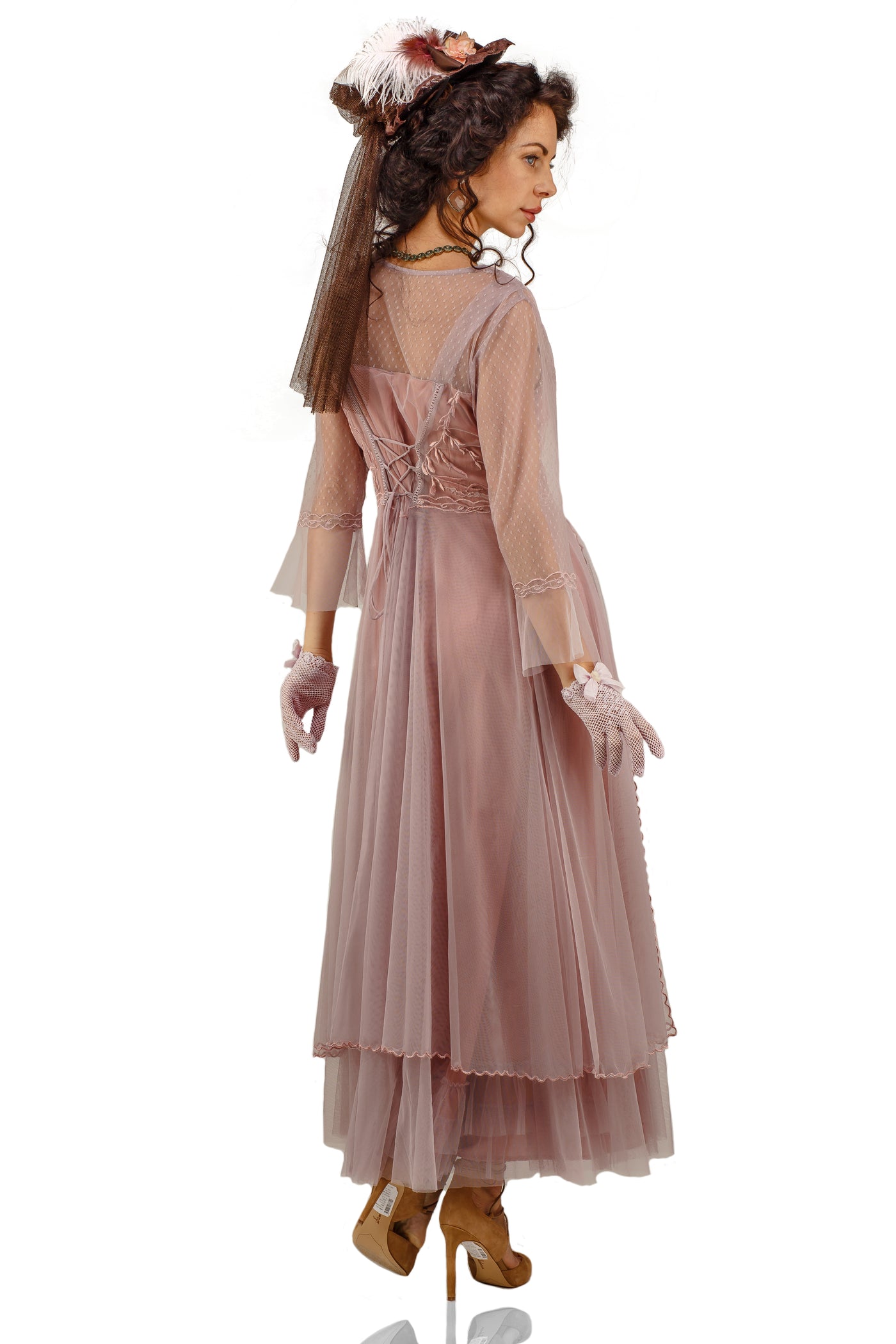 Nataya Vivian CL-075 Mauve Gown