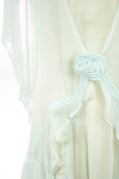 10709 Great Gatsby Party Dress in Nude Mint by Nataya