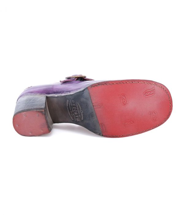 Dyba Vintage Style Loafers in Lavender by Oak Tree Farms