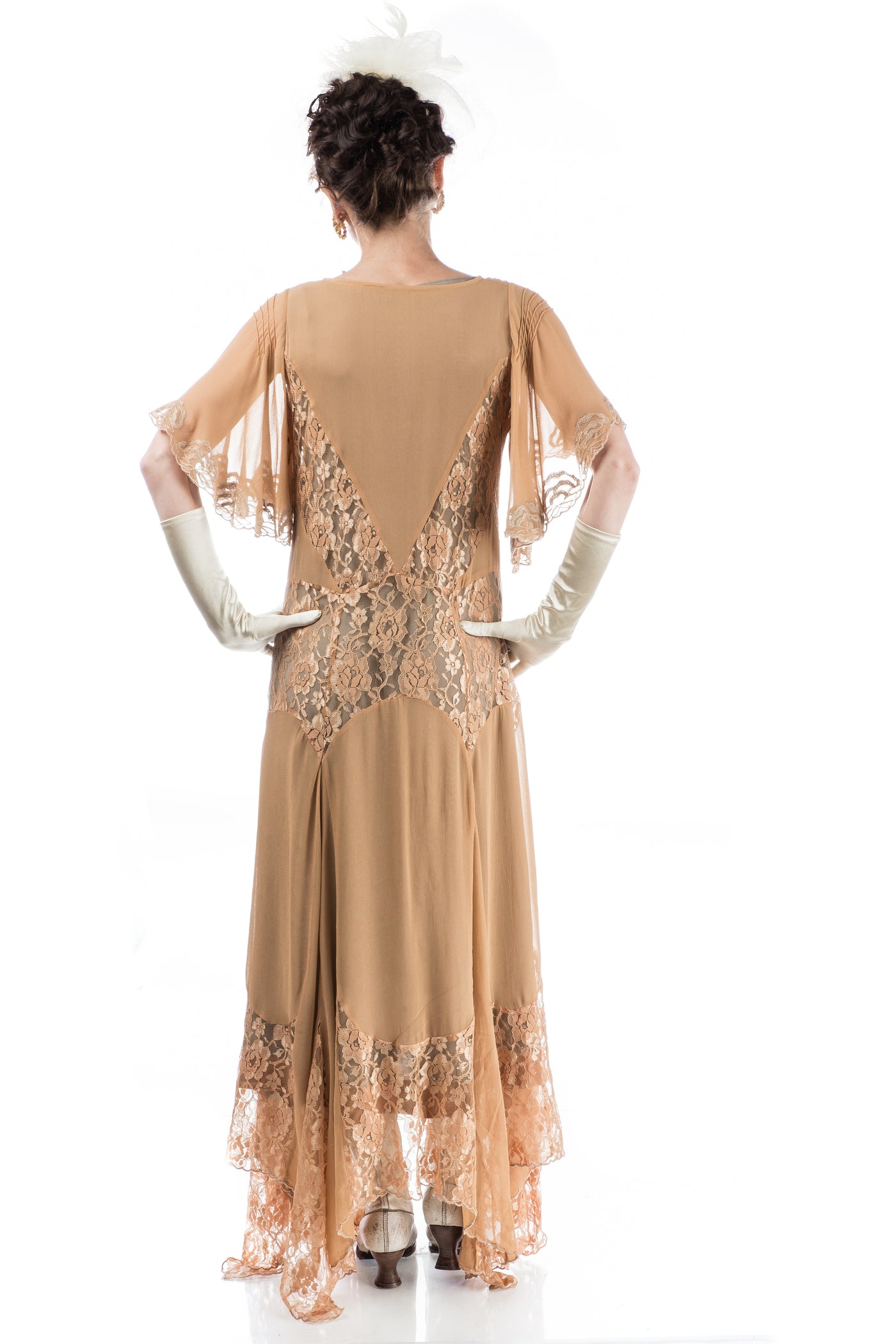 Irene-Art-Nouveau-Style-Dress-in-Gold-Silver-by-Nataya-back